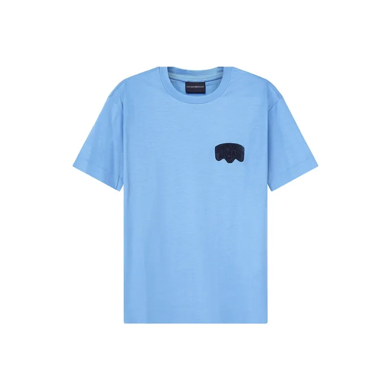 EMPORIO ARMANI T Shirt Men's Sky Blue-0