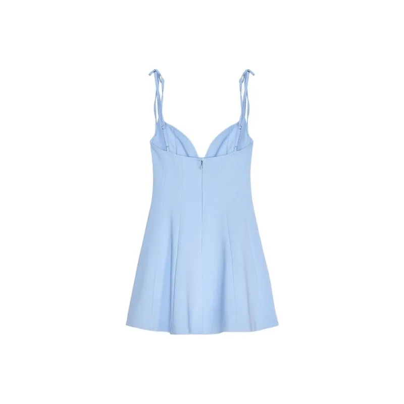 ZARA Slip Dresses Women's Blue-1