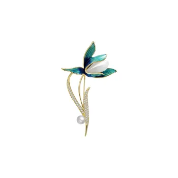 IOTS Vintage New Chinese Style Luxury Pin Women's