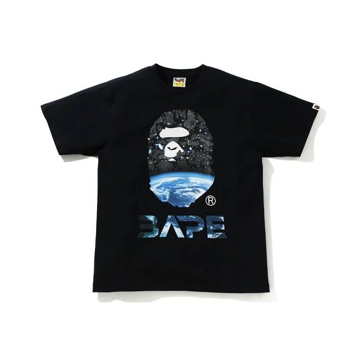 Bape Space Camo Ape Head Tee-0