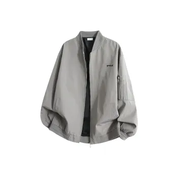 YOSICIL Jackets Coats Unisex Gray