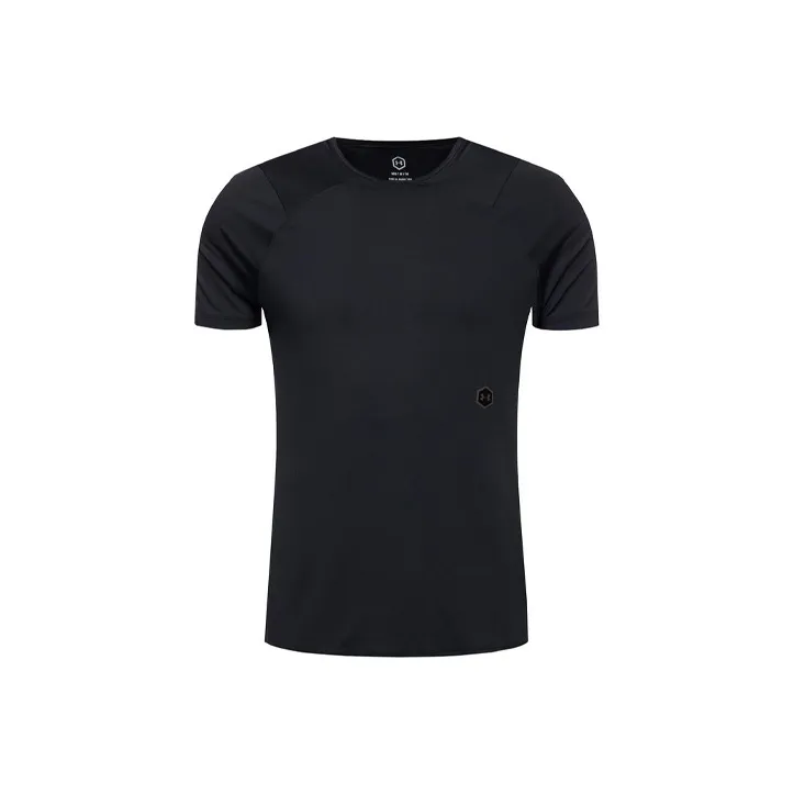 Under Armour Raglan Sleeve T Shirt Men's Black-0