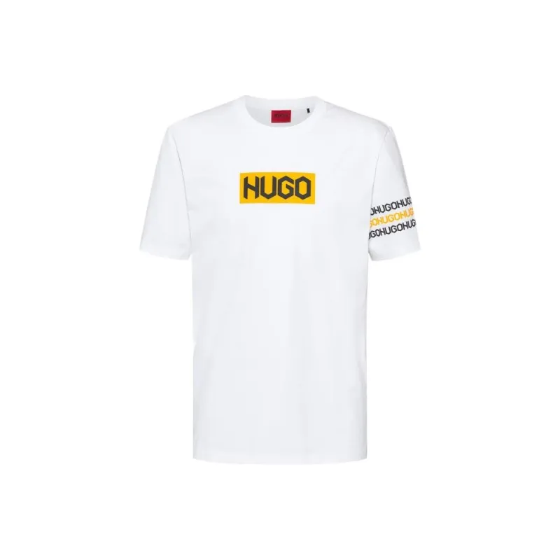 HUGO BOSS SS22 T Shirt Men's White-0