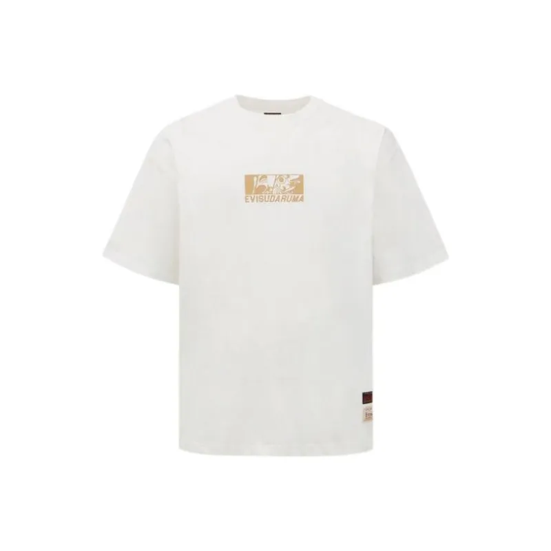 EVISU T-Shirts Men White-0