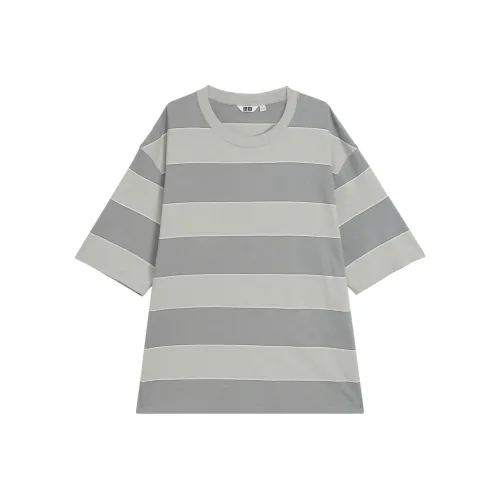 UNIQLO U Collection T-Shirts Men Lead Gray