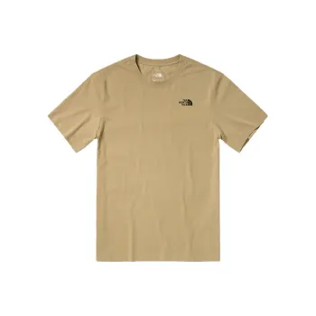 THE NORTH FACE Set in Sleeve T Shirt Unisex Khaki