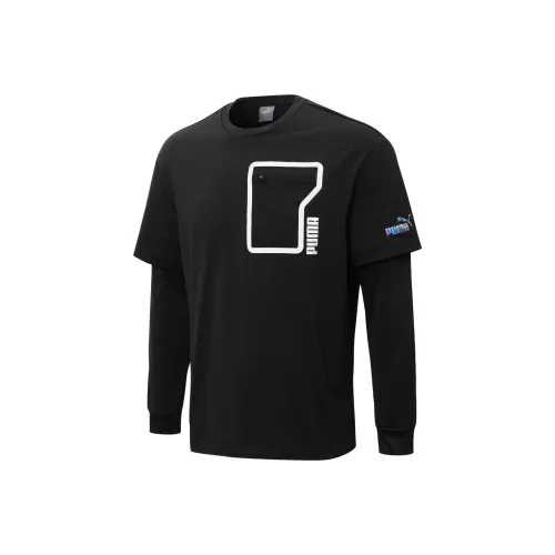 PUMA T Shirts Unisex Black