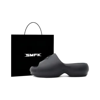 SMFK Slip Resistant Slide Slippers Women's Wilderness Black