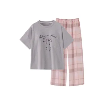 XIAFENYAN Pajama Set Women's Gray