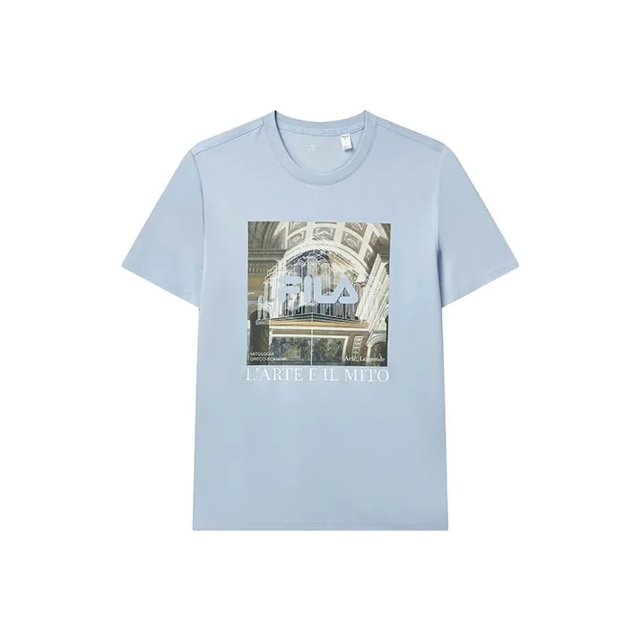 FILA T Shirts Men Faint Purple-0