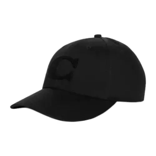 COACH Cotton Baseball Caps Men's Black