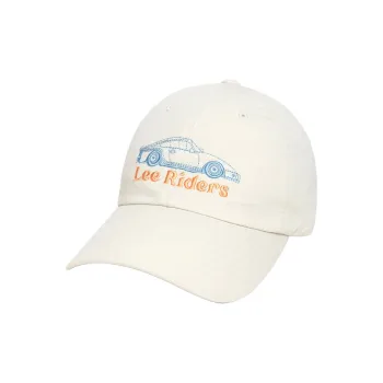 Lee Nylon Baseball Caps Unisex Ecru