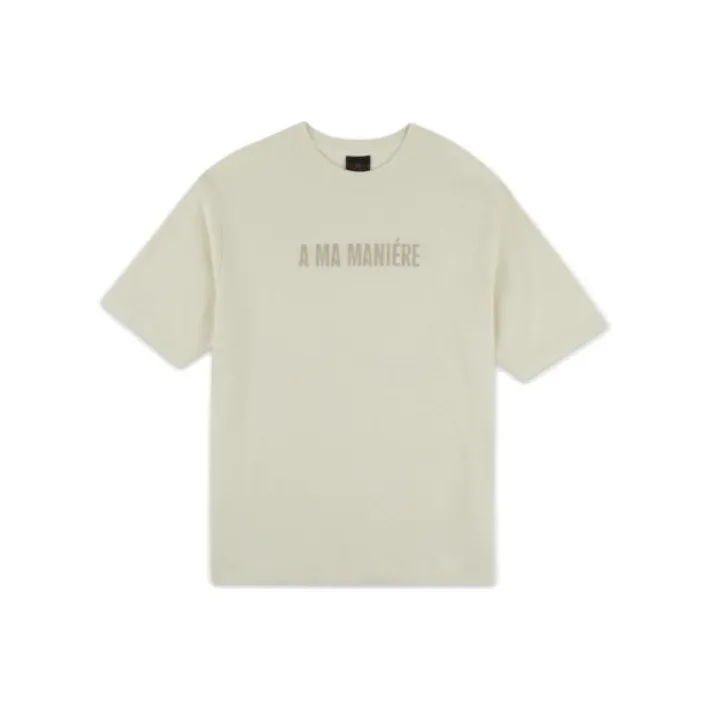 Jordan T Shirts Men Beige-0