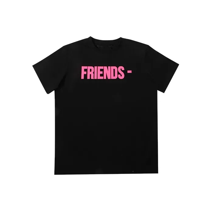 VLONE Big Logo Series T Shirts Unisex Black-0