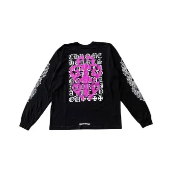 Chrome Hearts Eye Chart Dagger Longsleeve T shirt