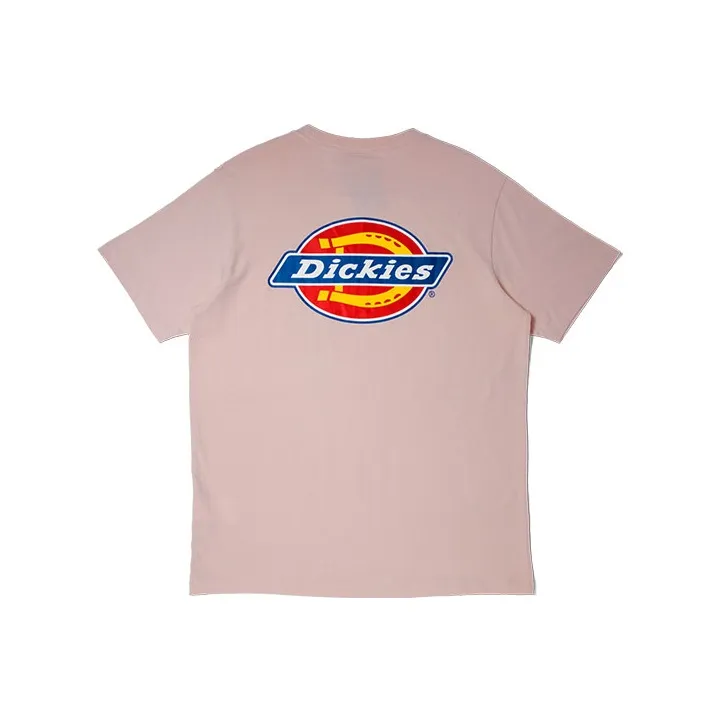Dickies SS22 Crew Neck Fitted Straight Short-Sleeved T-Shirt Unisex Dusty Pink-0