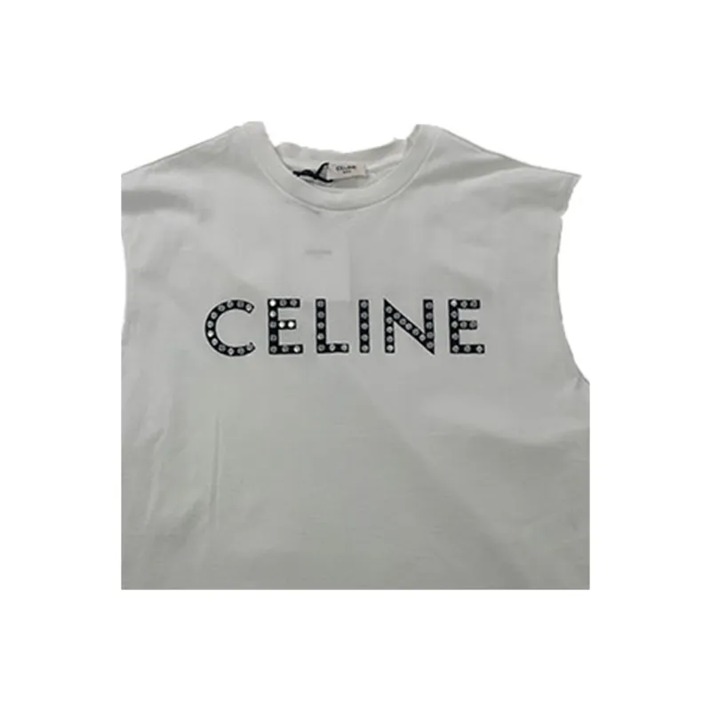 CELINE SS22 Tank Top Women's White-3