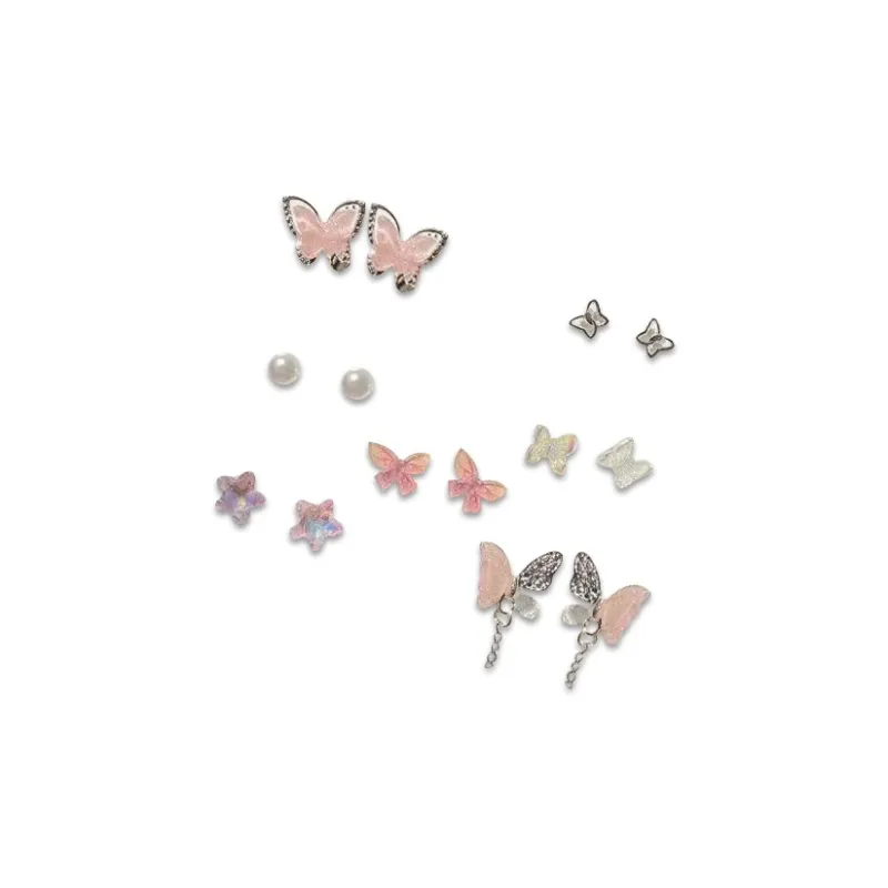 LuluCanaan Alloy Stud Earrings Women's-5
