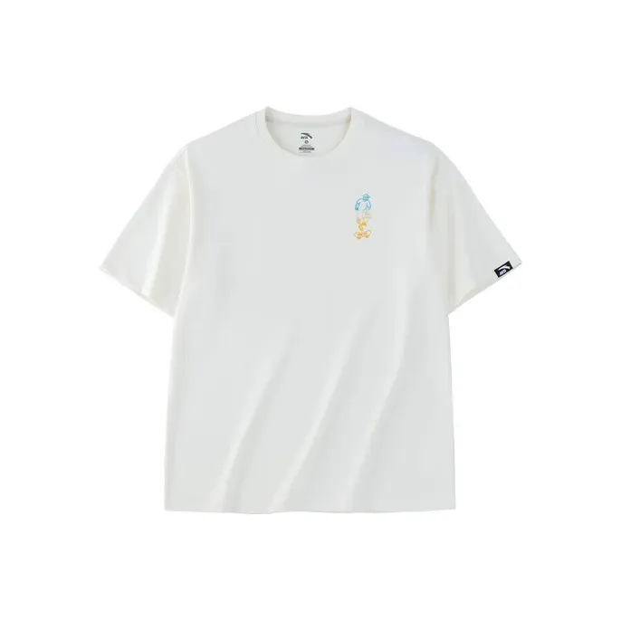 Anta Life Collection T Shirt Unisex Vanilla White-0