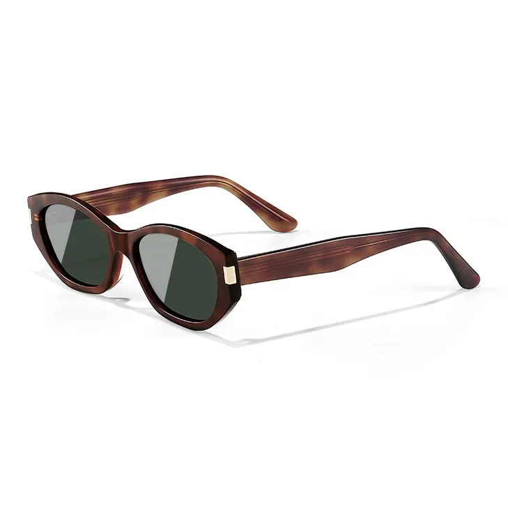 Morakot Plate Frame TR/Memory Plastic Cat Eye Sunglasses Unisex-0