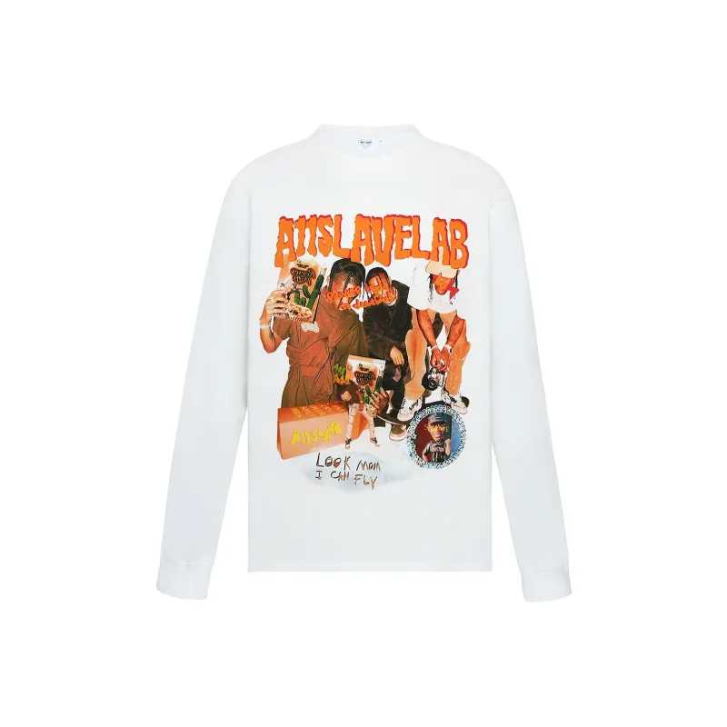 A11SLAVE Straight Long-Sleeved T-Shirt Unisex-2