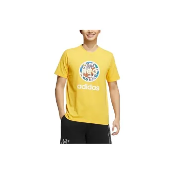 Keith Haring X Adidas Neo T Shirts Unisex Sunlight Yellow