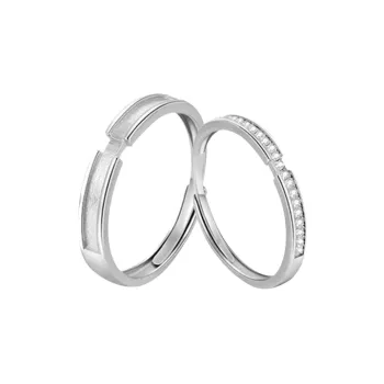 FBRUE 925 Sterling Silver Rings Unisex