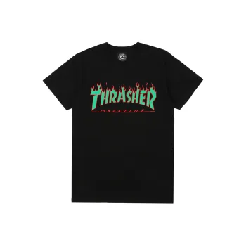 Thrasher T Shirt US Version Unisex Black