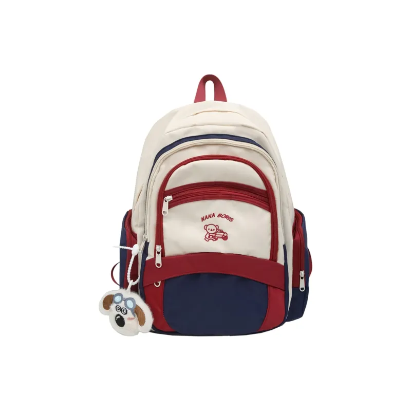 BSELEON Nylon Backpack Regular Unisex Multicolor-2