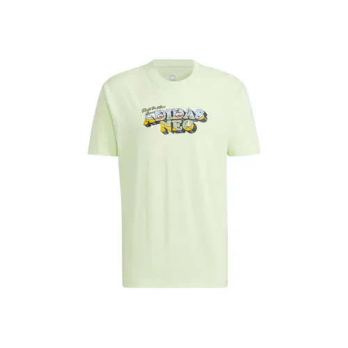 Adidas Neo T Shirt Men's Sour Green