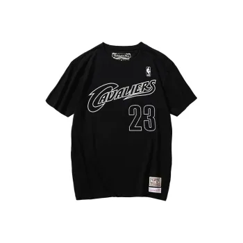Mitchell & Ness T Shirt Unisex Black