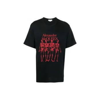 Alexander McQueen T Shirt Men's Black