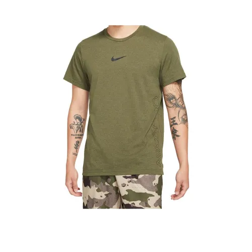Nike Dri Fit T Shirts Men Green