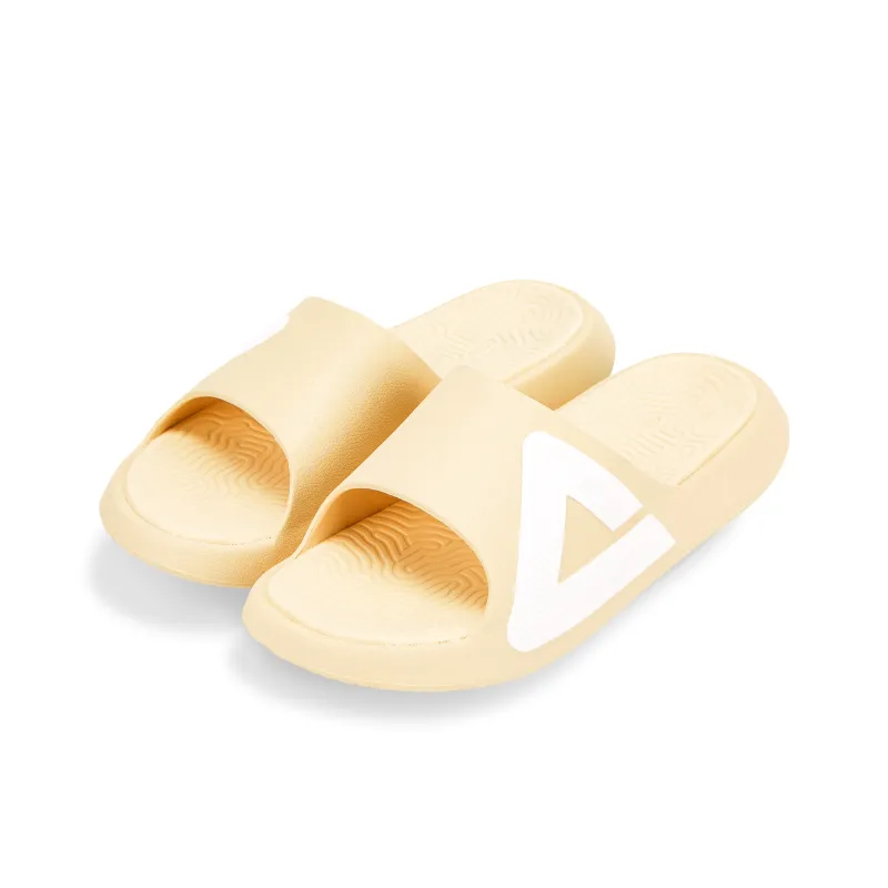 PEAK State Pole Guochuang Slippers Slip Resistant Odor Resistant Abrasion Resistant Slide Slippers Unisex Bean Khaki-3