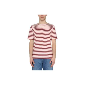 SAINT JAMES Striped Crewneck T Shirt