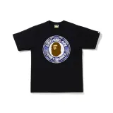 Black with Blue Print