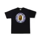 Black Blue with Print