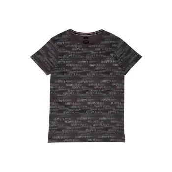 ARMANI JEANS T-Shirts Men Umber