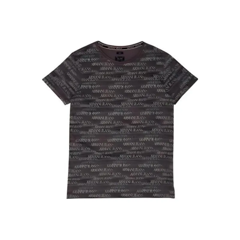 ARMANI JEANS T-Shirts Men Umber-0