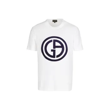 GIORGIO ARMANI T-Shirts Men White
