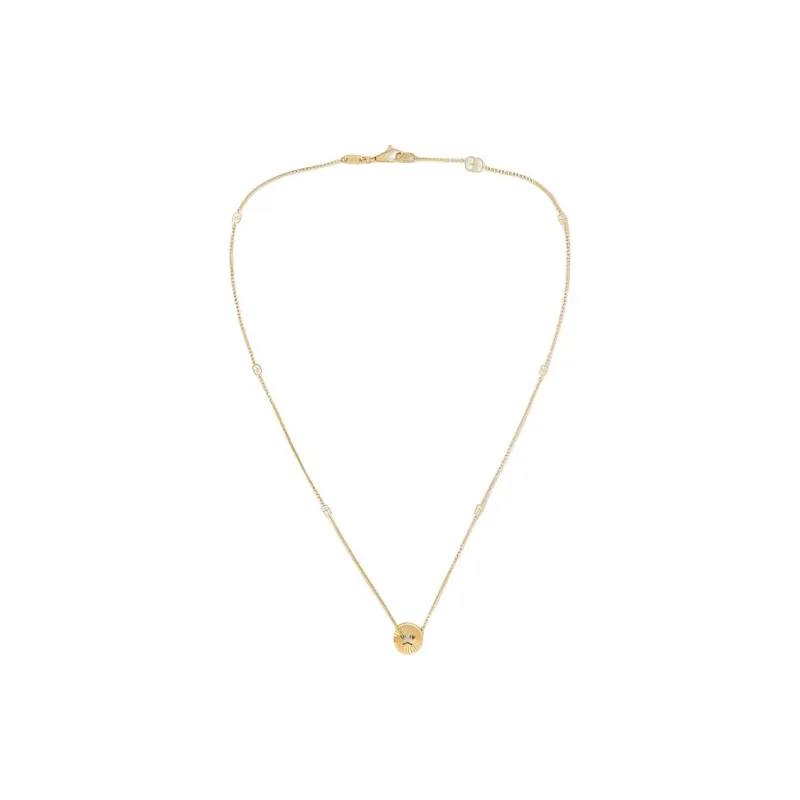 GUCCI 18kt Yellow Gold Icon Star Necklace-1
