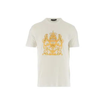 VERSACE Crewneck Baroque Tee