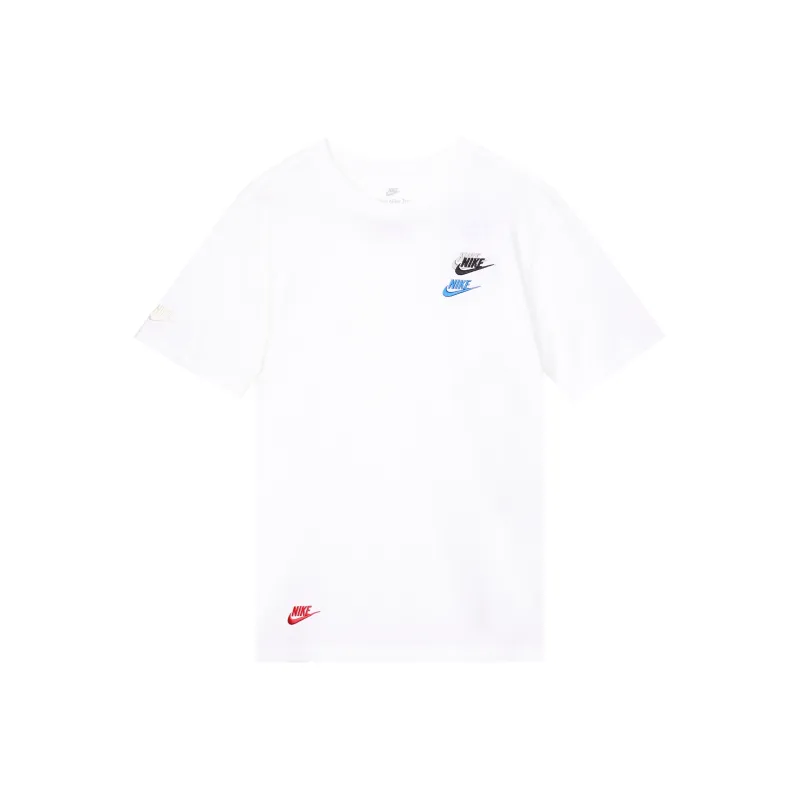 Nike T Shirts Men White-0