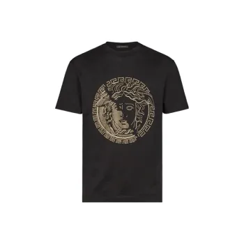 VERSACE T Shirts Men Black