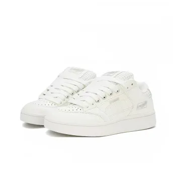 WJA Slip Resistant Cushioning Impact Resistance Wear Resistant Lightweight Low Top Skateboard Shoes Women's White