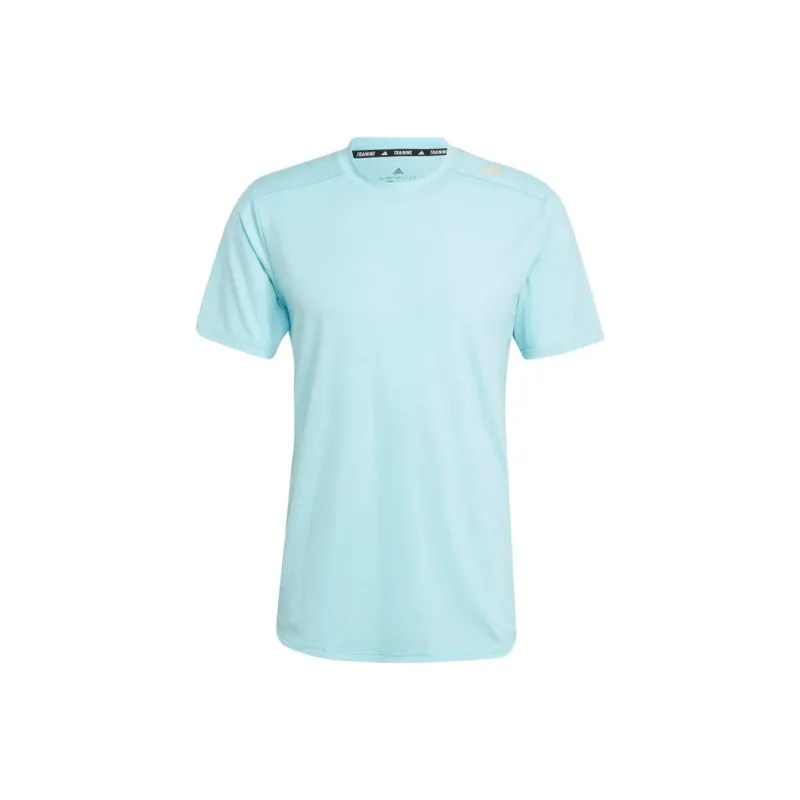 Adidas D4T T-Shirts Men Blissful Blue-0