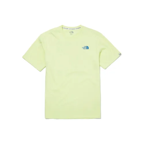 THE NORTH FACE T Shirt Unisex Light Yellow
