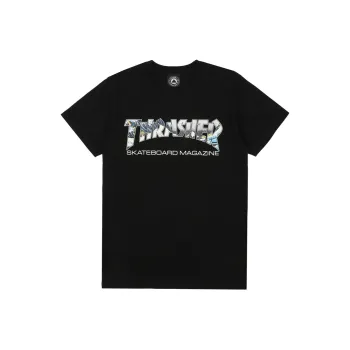 Thrasher T Shirt US Version Unisex Black