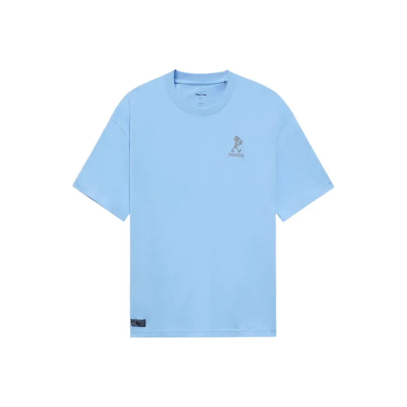 LiNing x Disney Sports Trend Series T Shirt Men's Aurora Blue-0