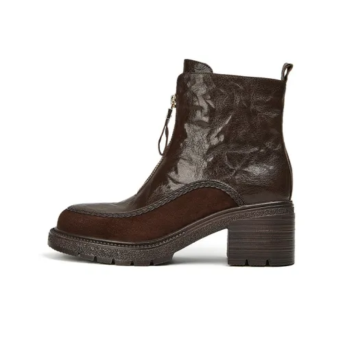 ST&SAT Ankle Boots Women's Brown